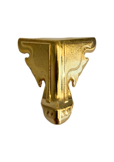 Kelebek Düz 2.5cm Metal Ayak Çeyiz Ve Hediye Kutusu Mobilya Ayağı 2.5cm Altın 4 Adet Altın