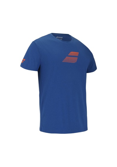 Babolat Babolat Exercise Big Flag Erkek Mavi Tişört 23067 Lacivert