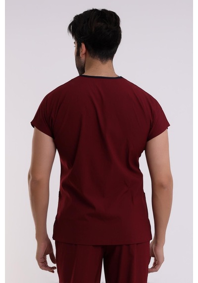 Bflex Soft Yarasa Kol Tek Üst - 6407 Bordo Soft-7384