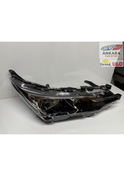 Toyota Corolla 2016 - 2018 Far Lambası Ön Sağ  Farba-ulo - Sağ Far