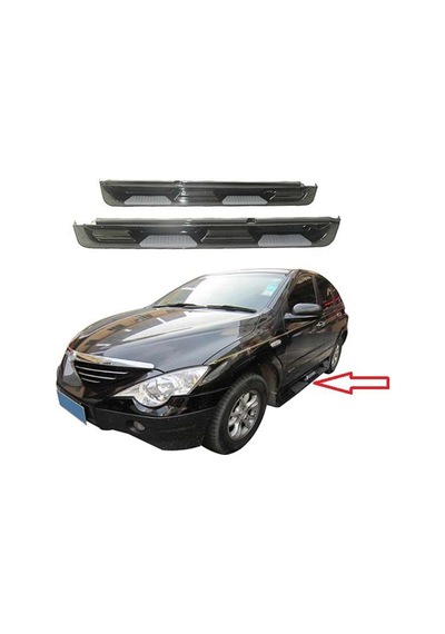 Ssangyong Actyon 2006 Sonrası Yan Basamak Oem Style Siyah