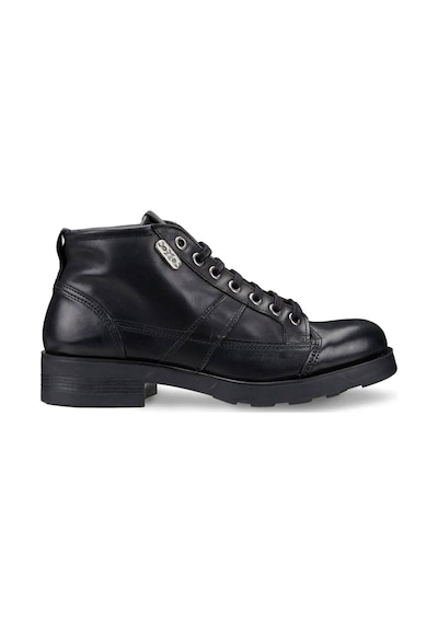 Bot Erkek Oxm003600 Oxs Frank 0036 Mıd M Leather Black Siyah