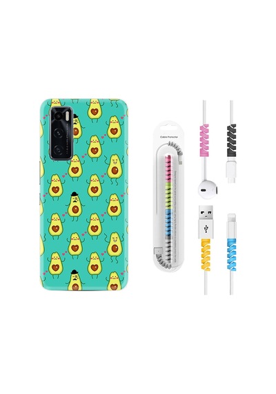 Vivo Y70 Kılıf Rasta Boyun Askılı Oynayan Avokadolar 1770