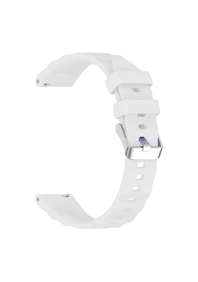 Sneezy Huawei Watch Gt4 41mm İle Uyumlu Softflex Metal Tokalı Spor Silikon Akıllı Saat Kordonu