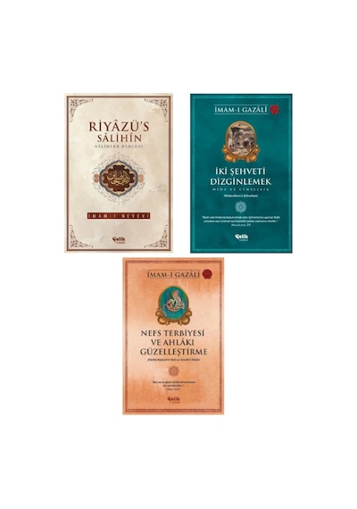 Imam-ı Gazali Iki Şehveti Dizginlemek - Nefs Terbiyesi 3'lü Set