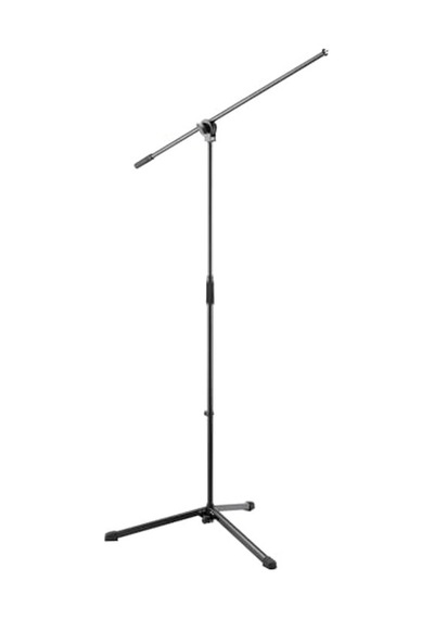 König & Meyer Standart Mikrofon Standı - 25400, 890-1600 Mm / 680 Mm Abanoz - Beyaz