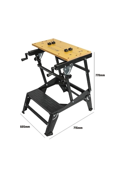 Workpro Wp289027 100kg 6 Kademe Ayarlanabilir Profesyonel Katlan