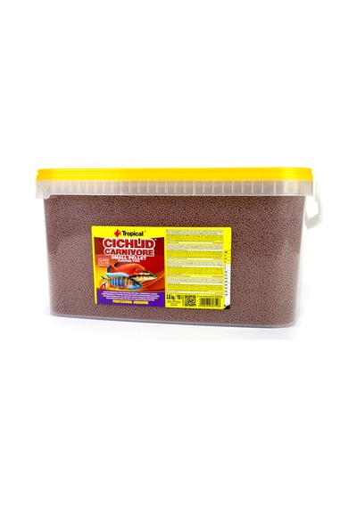 Tropical Cichlid Carnivore Small Pellet 250 Gram Balık Yemi