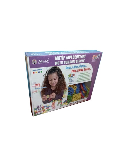 Akay Motif Yapı Blokları 90 Parça