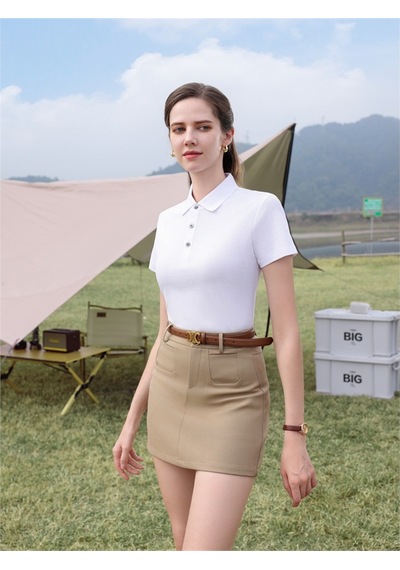 New Performance Premium Polo T-shirt %72,8 Pamuk %27,2 Polyester Beyaz