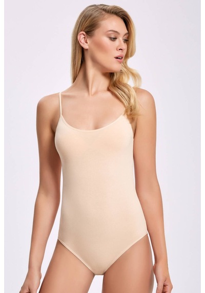 Likralı Çıtçıtlı İp Askılı Kadın Body 3 Adet
