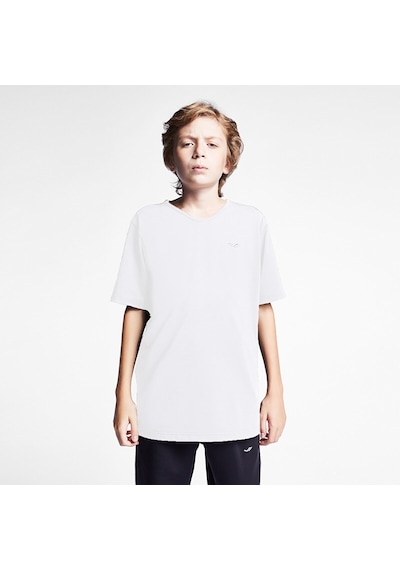Lescon Beyaz Çocuk Kısa Kol T-shirt 25s-3221-25b