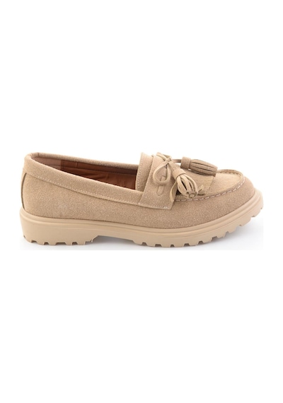 Bej Kadın Loafer Ayakkabı K01936000172