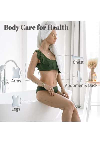Tr Gua Sha Masaj Aleti, 4 Adet Gua Sha Yüz Aleti, Spa Akupunktur Terapisi Tetikleyici Nokta Tedavisi, Gua Sha Kazıma M Diğer
