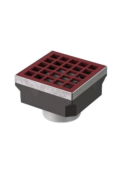 Otopark Sifonu Paslanmaz 20*20 Q100