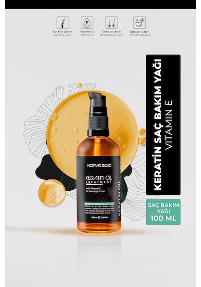 Keratin Yağı 100 Ml