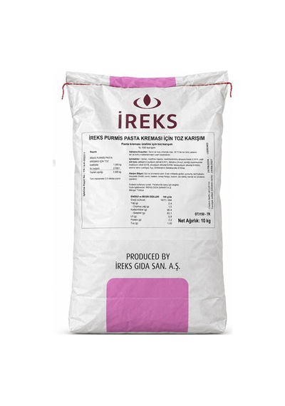 İreks Purmis Pasta Kreması İçin Toz Karışım 10 Kg