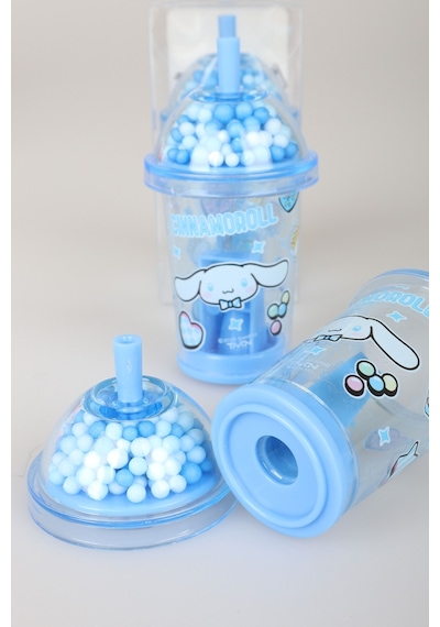 X Dekomus Lisanslı Cinnamoroll Tek Bıçaklı My Mug Boncuklu Kalemtraş Tek Adet