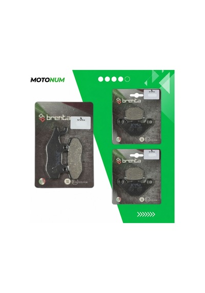Peugeot Metropolis 400 Ön Ve Arka Fren Balata Takımı Brenta Mtn6628