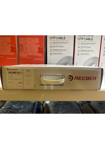 Reçber Cat6 Pe U/utp Sl400 23awg 100 M. Dış Ortam