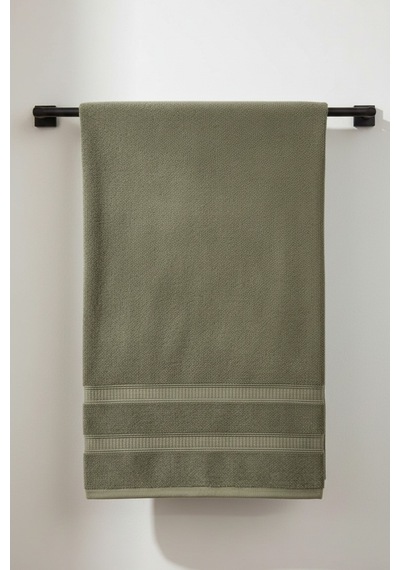 Sand Haki El Havlusu - 50x90 Cm, 230gr, %100 Pamuk Haki