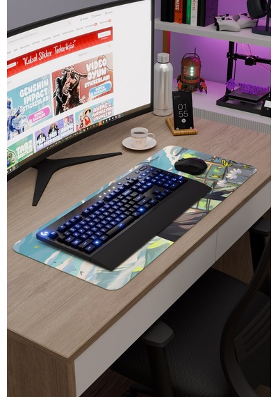 Sousou No Frieren Anime V2 - 70x30 Xl Gaming Kauçuk Kaymaz Taban Mouse Pad Fare Altlığı