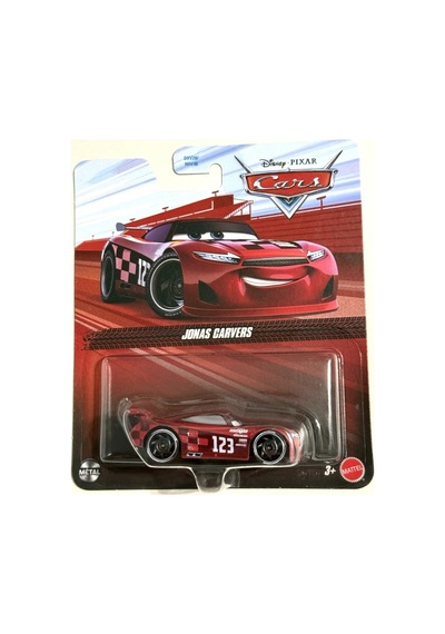 Disney Pixar Cars Jonas Carvers Metal Die Cast Oyuncak Araba 3+ Kırmızı