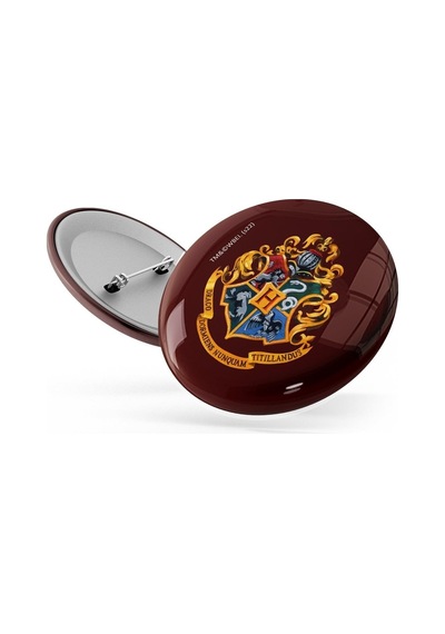 Bakgelal Harry Potter Lisanslı Rozetleri, Hogwarts Temalı Koleksiyonluk Metal Rozet, Harry Potter Hayranları İçin 9 Üç Çeyrek Koleksiyonu - Bgahpozet002 Çok Renkli
