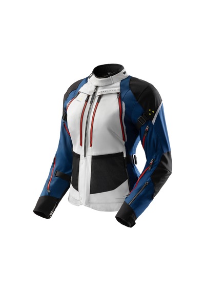 Rebelhorn Hardy 3.0 Kadın Motosikllet Montu Gri