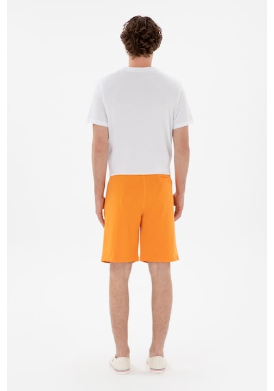 U.s. Polo Assn. Erkek Turuncu Şort Örme 50279579-vr051 Turuncu