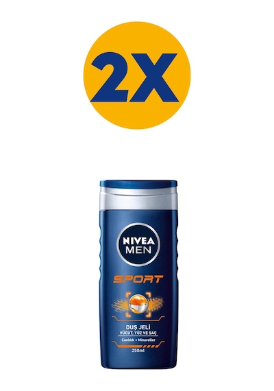 Nivea Sports Duş Jeli 2 x 250 ML
