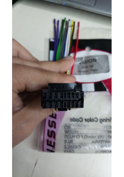 Pioneer 16Pin Oto Teyp Soket Geniş Model