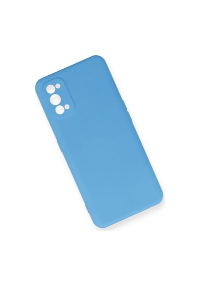 Newface - 792 - Realme 7 Pro Kılıf Nano İçi Kadife Silikon - Csmo-tex - - Mavi