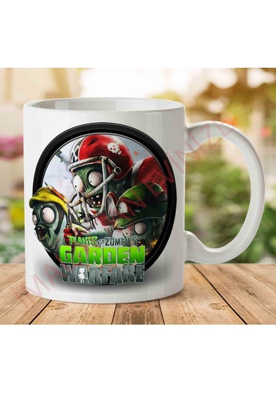 Plants-vs-zombies-garden-warfare-png-file İki Tarafı Baskılı Kupa Bardak.jpg Çok Renkli