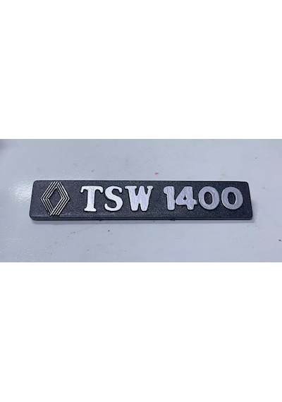 R12 Torpido Yazısı Tsw 1400 Üçüzler