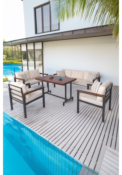 Neokas Metal Balkon Seti, Bahçe Takımı, Kafe Koltuğu, Bekleme Alanı Koltuğu, Oturma Grubu 1 + 1 + 2 + 3 + M Antrasit Neokas Metal Balkon Seti, Bahçe Takımı, Kafe Koltuğu, Bekleme Alanı Koltuğu, Oturma Grubu 1 + 1 + 2 + 3 + M Antrasit
