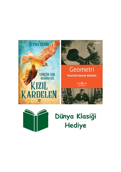 Kızıl Kardelen 2 - Güneşin Âşık Olduğu Kız + Geometri + Dünya Klasiği Hediye
