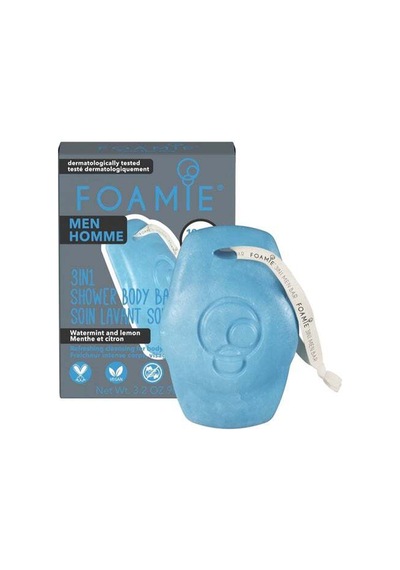 Foamie 3 in 1 For Men Seas the Day Shower Body Bar Duş Jeli 90 G