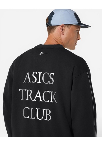 Asics Asıcs Track Club Herıtage Crew-neck Top Siyah Sweatshirt 2033c121-001
