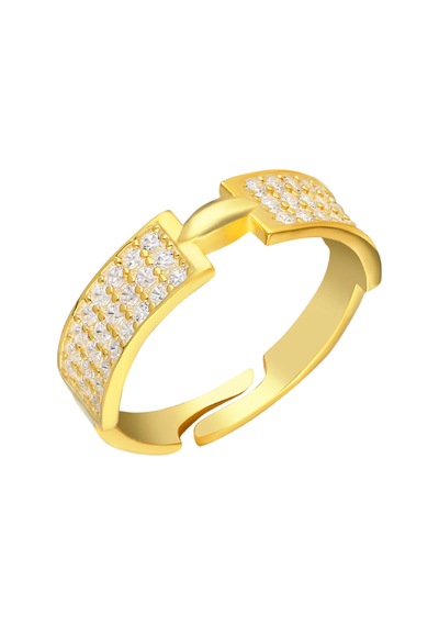 Jana Yüzük 719329 Gold Gümüş
