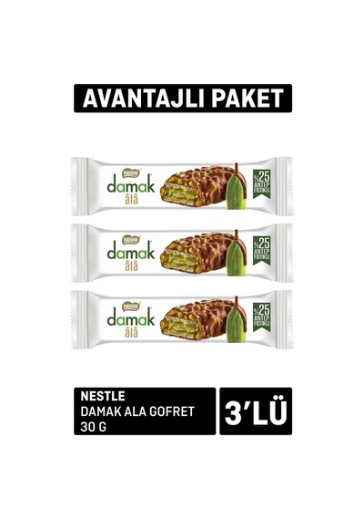 5 Adet Nestle Damak Âlâ Gofret 3 Adet X 300 G