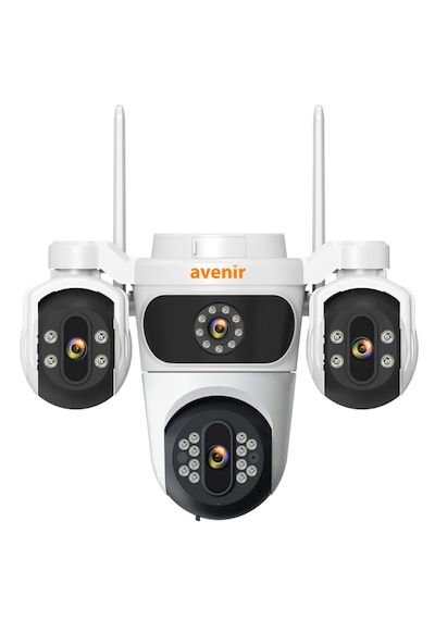 Av-s323 3 Kameralı Wifi 6mp 360 Dönebilen Sesli Gece Görüşlü Kamera