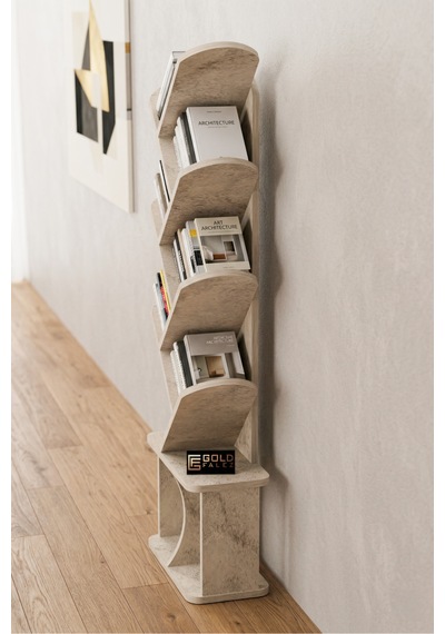 Reyo Falez 10 Raflı Kitaplık Modern Dekoratif Kitap Rafı Çok Katlı Kitap Standı Salon Ofis Organizer 7062 Traverten Reyo Falez 10 Raflı Kitaplık Modern Dekoratif Kitap Rafı Çok Katlı Kitap Standı Salon Ofis Organizer 7062 Traverten