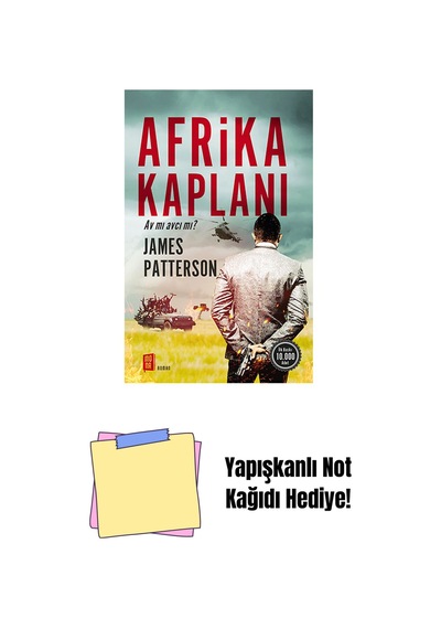 Afrika Kaplanı + Yapışkanlı Not Kağıdı