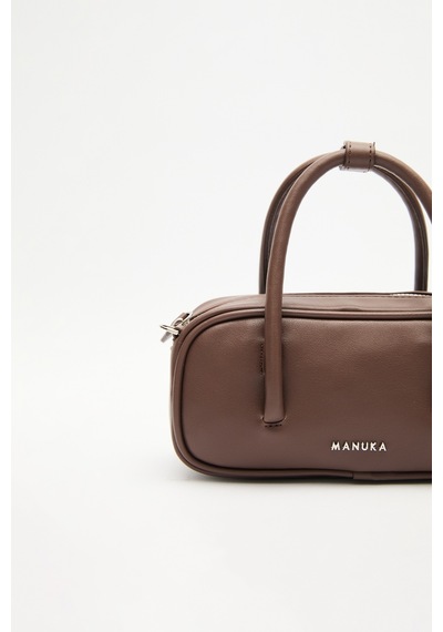 Manuka Mini Bowling Çanta -  Kahverengi