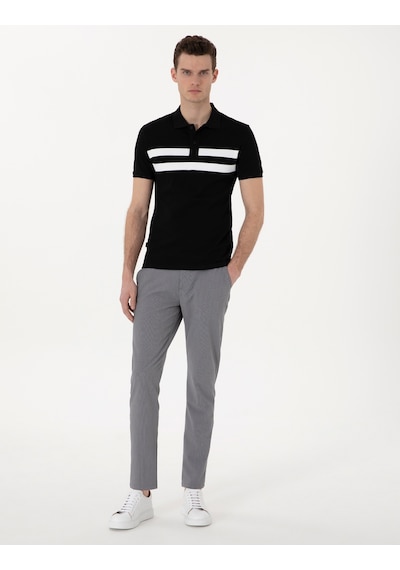 Pierre Cardin Erkek Siyah Tişört 50310154-vr046 Siyah