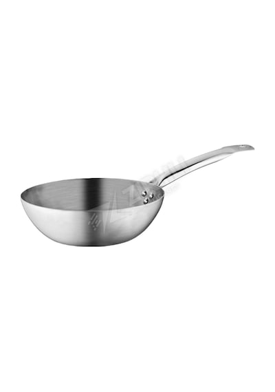 5 Adet Akdeniz Çelik Wok Tava Metal 28 Cm Renkli