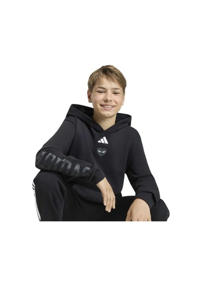 Adidas J Mrvl Çocuk Spor Sweatshırt - Kg6130 Siyah