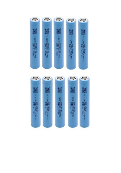 Aspilsan Inr18650 3.7v 2800mah Şarj Edilebilir Li-ion Pil 10 Adet