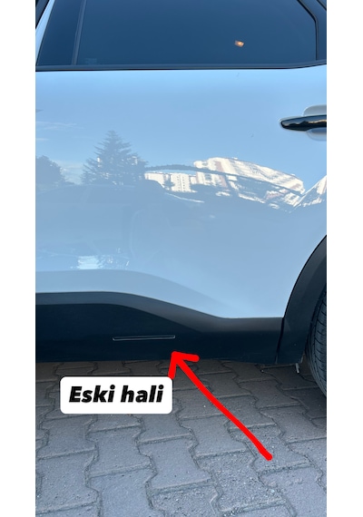 Sivas3d Citroen C4-c4x Ön Tampon Ve Kapı Üstü Çubuk 2 Adet